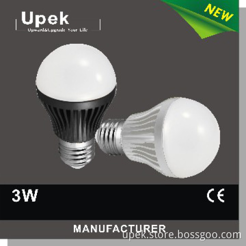 new product graphite built-in heat-sink led bulb lamp e27 base 3W
